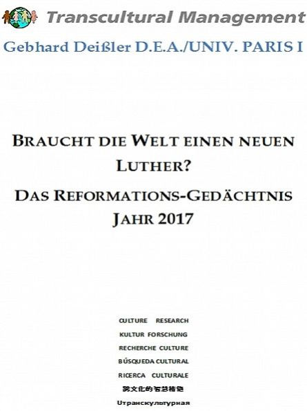 Braucht die Welt einen neuen Luther?