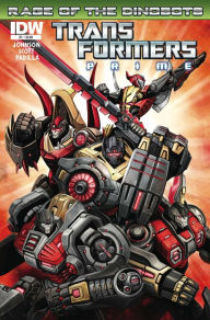 Title: Transformers: Prime - Rage of the Dinobots #1, Author: Mike Johnson