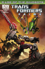 Title: Transformers: Prime - Rage of the Dinobots #4, Author: Mike Johnson