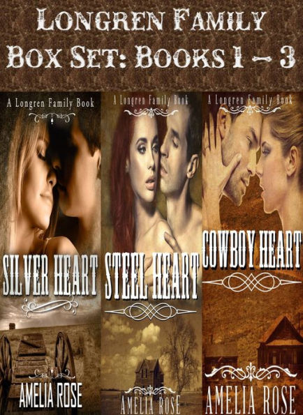 Longren Family Box Set 1 - 3 (Historical Cowboy Romance)