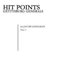 Title: Hit Points: Gettysburg Generals, Author: Jacob Lindaman