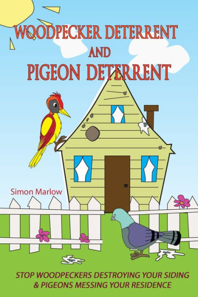 Woodpecker Deterrent: Pigeon Deterrent: Stop Woodpeckers Destroying Your Siding & Pigeons Messing Your Residence