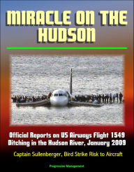Title: Miracle on the Hudson: Official Reports on US Airways Flight 1549 Ditching in the Hudson River, January 2009, Captain Sullenberger, Bird Strike Risk to Aircraft, Author: Progressive Management