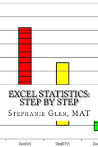 Title: Excel Statistics: Step by Step, Author: Stephanie Glen