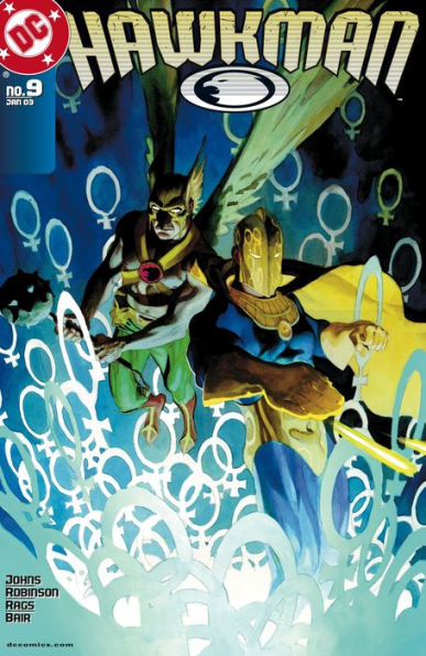 Hawkman (2002-2006) #9 by Geoff Johns, James Robinson, Rags