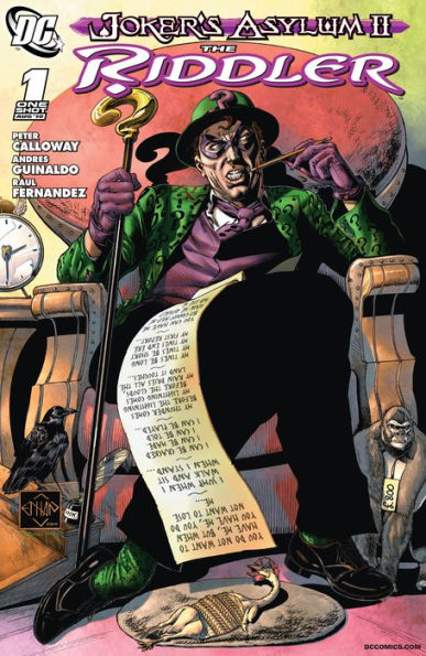 Joker's Asylum: The Riddler #1