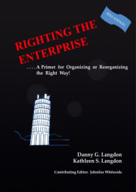 Title: Righting The Enterprise: A Primer for Organizing or Reorganizing the Right Way, Author: Danny Langdon