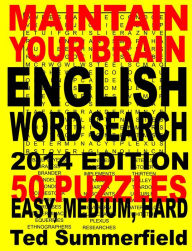 Title: Maintain Your Brain English Word Search, 2014 Edition, Author: Ted Summerfield