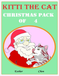 Title: Kitti The Cat: Christmas Pack of 4, Author: Esther Chen