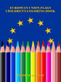 European Union Flags: Children's Coloring Book