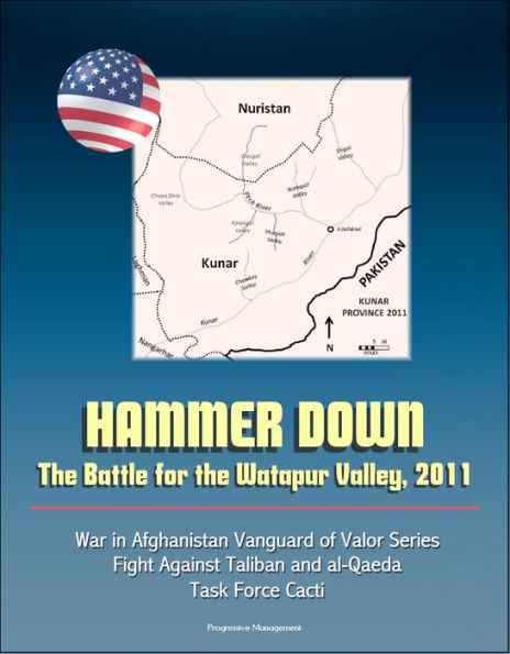 Hammer Down: The Battle for the Watapur Valley, 2011 - War in Afghanistan Vanguard of Valor Series, Fight Against Taliban and al-Qaeda, Task Force Cacti