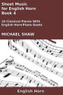 Sheet Music for English Horn: Book 4