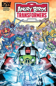 Title: Angry Birds/Transformers #4, Author: John Barber