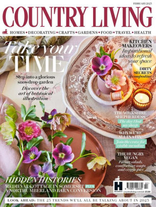 Country home magazine spring 2018 ideas.