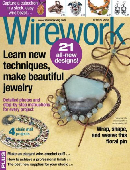 Art Jewelry's Wirework - Spring 2013