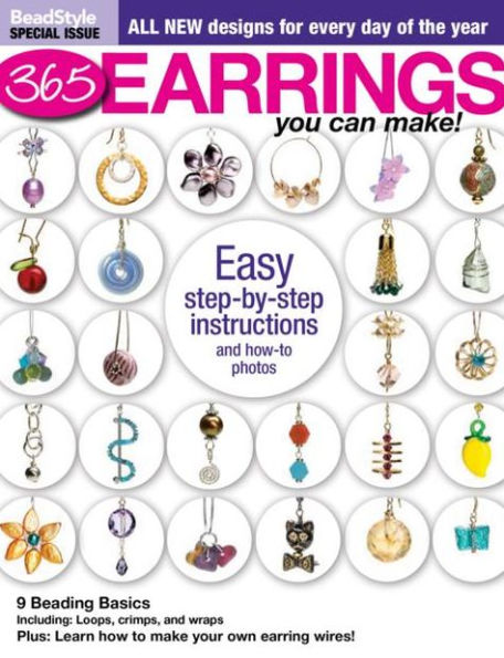 Bead Style's 365 Earrings you can make! 2013