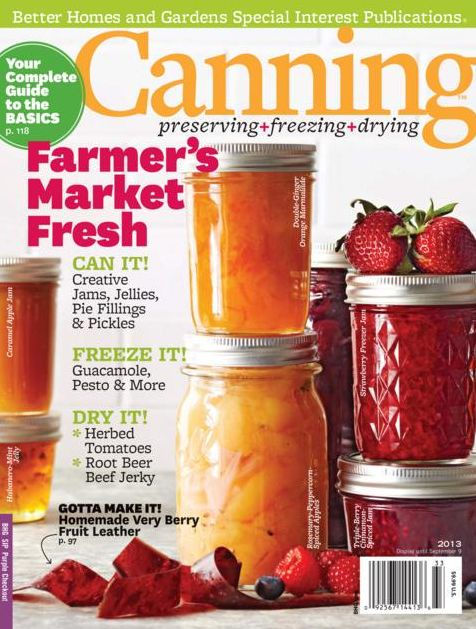 Better Homes and Gardens' Canning 2013 by Meredith Corporation | NOOK