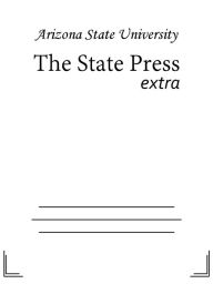 Title: The State Press, Author: Arizona State University