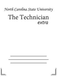 Title: The Technician, Author: North Carolina State University