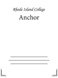 Title: Anchor, Author: Rhode Island College