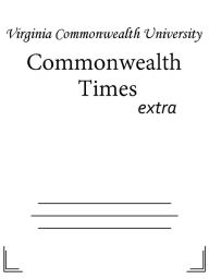 Title: Commonwealth Times, Author: Virginia Commonwealth University