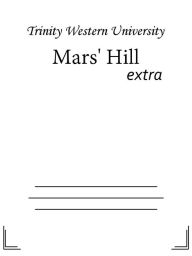 Title: Mars' Hill, Author: Trinity Western University