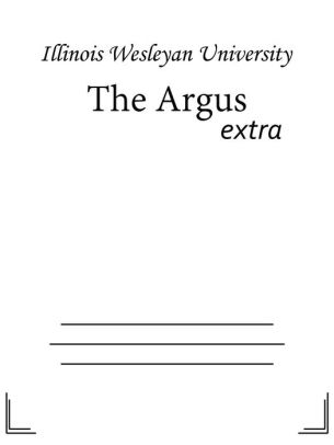 The Argus By Illinois Wesleyan University 2940146846668 Nook