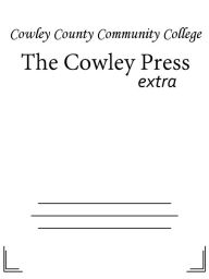 Title: The Cowley Press, Author: Cowley County Community College