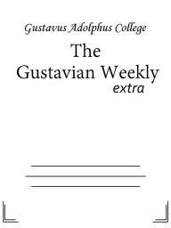 Title: The Gustavian Weekly, Author: Gustavus Adolphus College