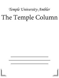 Title: The Temple Column, Author: Temple University-Ambler