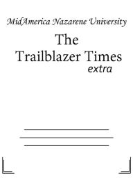 Title: The Trailblazer Times, Author: MidAmerica Nazarene University