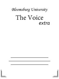 Title: The Voice, Author: Bloomsburg University