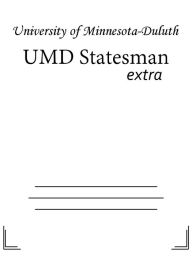 Title: UMD Statesman, Author: University of Minnesota-Duluth