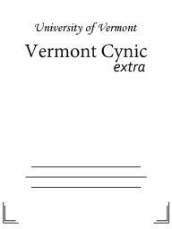 Title: Vermont Cynic, Author: University of Vermont