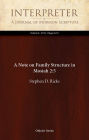 A Note on Family Structure in Mosiah 2:5