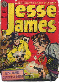 Title: Jesse James Number 4 Western Comic Book, Author: Lou Diamond