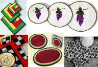 Title: Crochet Patterns pour les plaques chauffantes et napperons, Author: Unknown