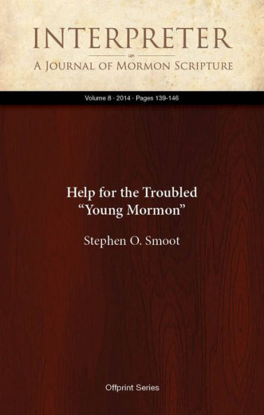 Help for the Troubled “Young Mormon”