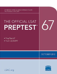 Title: The Official LSAT PrepTest 67, Author: Wendy Margolis