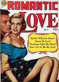 Title: Romantic Love Number 4 Love comic book, Author: Lou Diamond