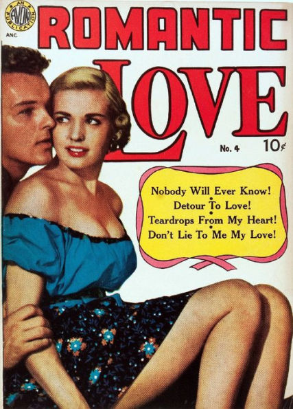 Romantic Love Number 4 Love comic book