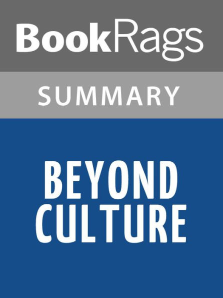Beyond Culture by Edward T. Hall Summary & Study Guide
