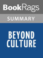 Beyond Culture by Edward T. Hall Summary & Study Guide