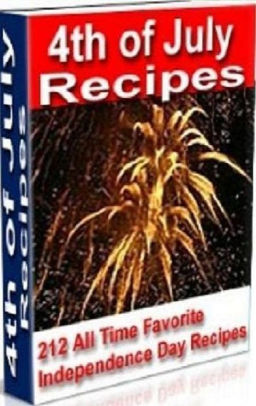 Food Recipes Cookbook 4th Of July Recipes Cookbook Holiday