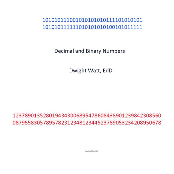 Decimal And Binary Numbers