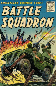 Title: Battle Squadron Number 1 War Comic Book, Author: Lou Diamond