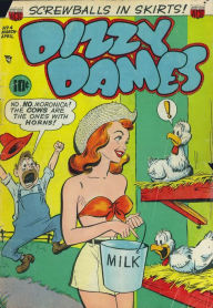 Title: Dizzy Dames Number 4 Humor Comic Book, Author: Lou Diamond