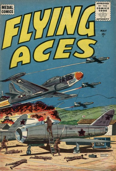 Flying Aces Number 5 War Comic Book