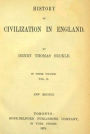 History of Civilization in England, Vol. 2 of 3