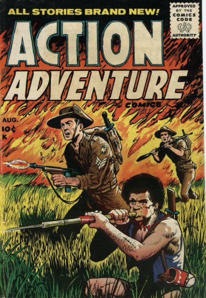 Action Adventure Comics Number 3 War Comic Book